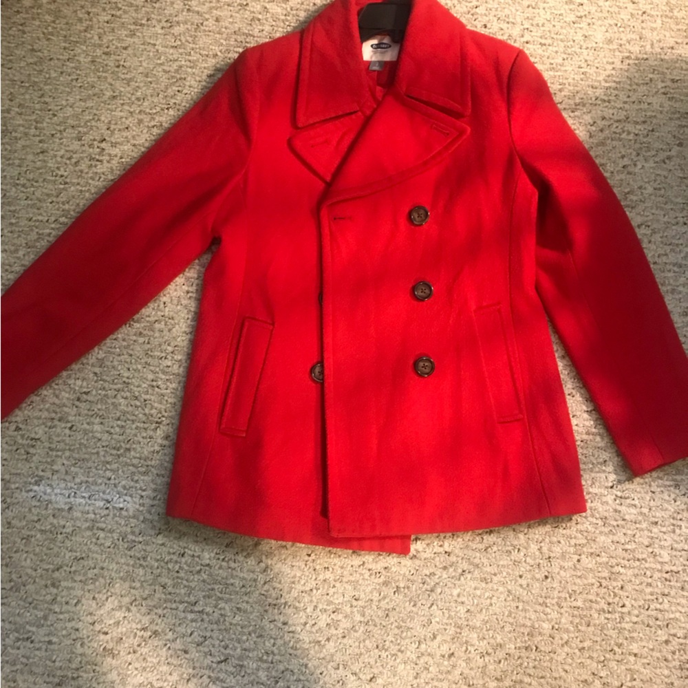 Old Navy pea coat, womens size small, good condition